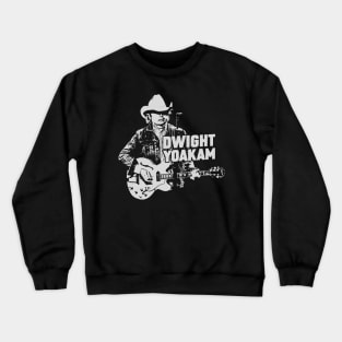 Dwight Yoakam Playing Guitar Crewneck Sweatshirt